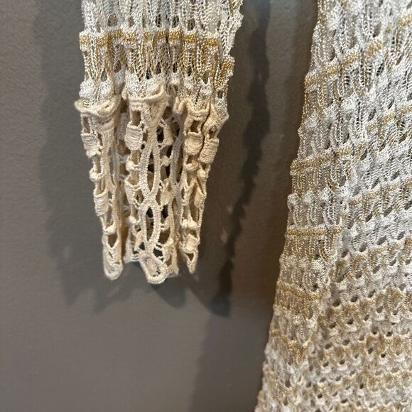 Solitaire Swim Large Crocheted Coverup - Picture 4 of 8